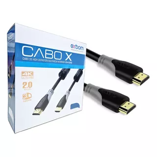 Cabo Hdmi 15m Premium 2.0 4k Hdr 19p Com Filtro 15 Metros