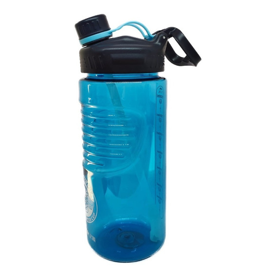 Botella De Agua Deportiva Plastico 1,7l Transparente