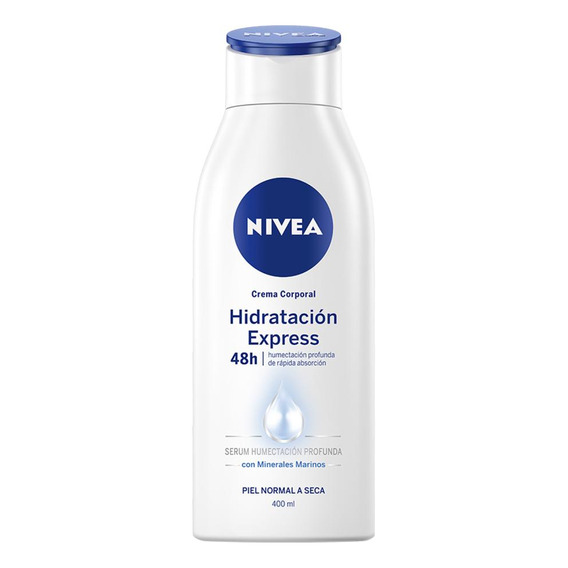 Crema Nivea Hidratación Express 48hs Con Hydra Iq 400ml