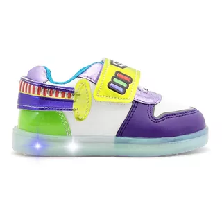 Tenis Bubble Gummers Buzz Lightyear Con Luces 14-17