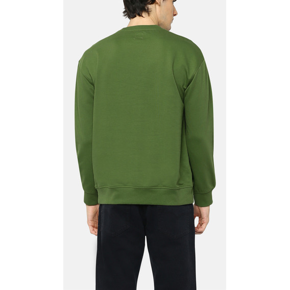 Polerón Hombre Cuello Redondo Mini Logo Verde Levis A1572-0098