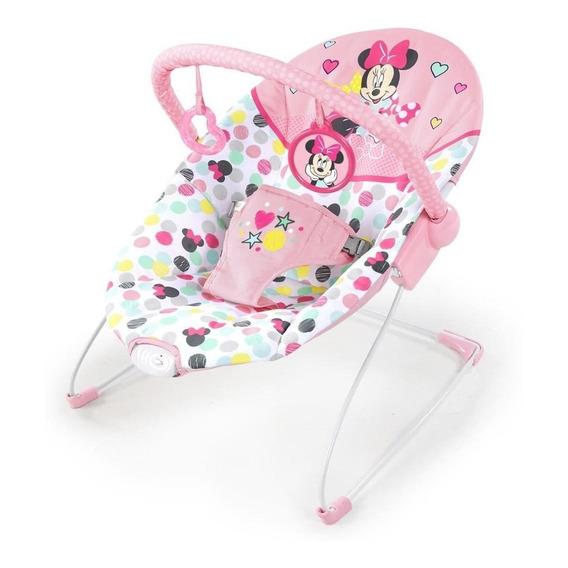 Silla Mecedora Bebe Bouncer Bright Starts Minnie Spotty