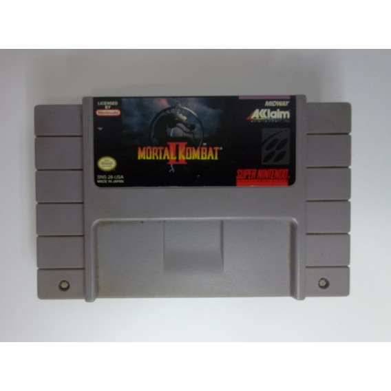 Mortal Kombat 2 Super Nintendo Juego Snes 
