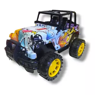 Carrinho De Brinquedo Modelo Jeep Colorido