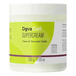 Creme De Coco Para Cachos 500g - Deva Curl - Supercream