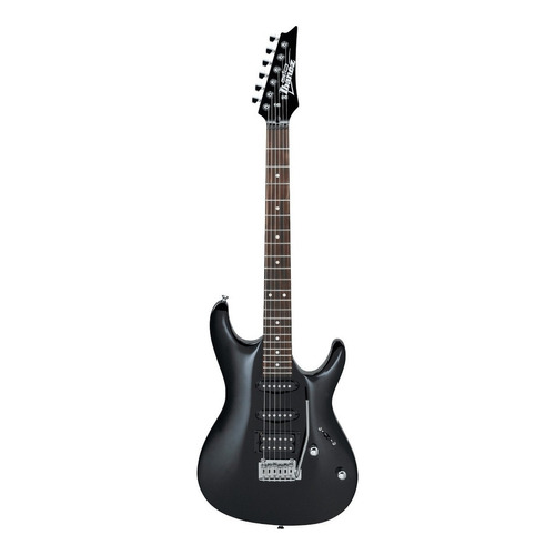 Guitarra eléctrica Ibanez SA GIO GSA60 de okoume black night con diapasón de amaranto