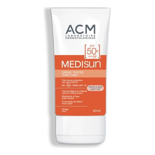 Acm Medisun Crema Mineral Con Color Spf50+ 40ml