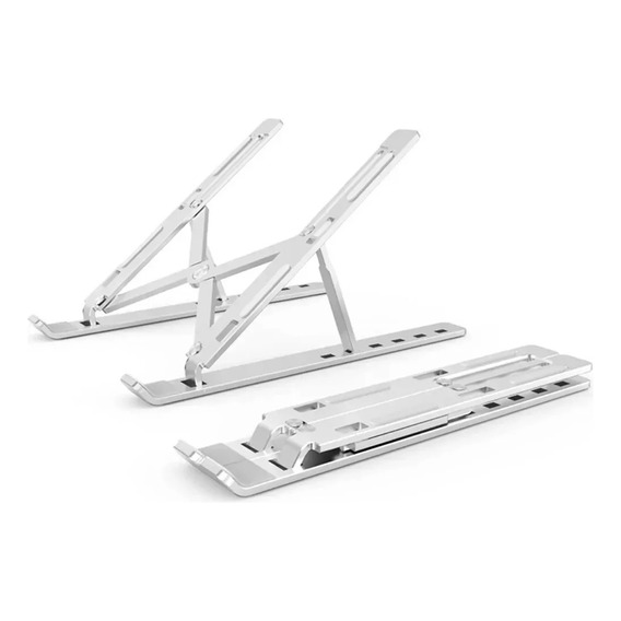 Base Soporte Portatil Laptop Aluminio Plegable + Funda