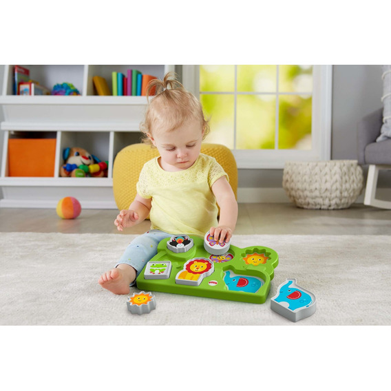 Fisher-price, Rompecabezas Animalitos De La Selva