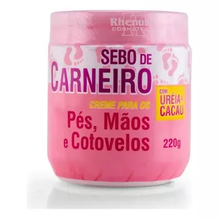  Creme Sebo De Carneiro 200g - Anti Ressecamento E Rachaduras