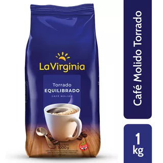 Cafe Molido La Virginia Torrado Equilibrado X 1 Kg