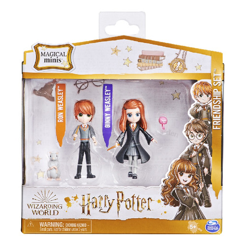 Wizarding World, Set De Magical Minis Ron Y Ginny Weasley