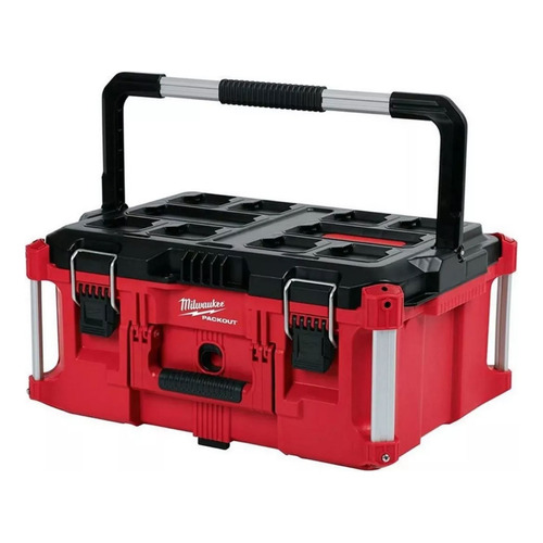 Caja De Herramientas Packout Milwaukee 8425 Encastre Color Rojo/Negro