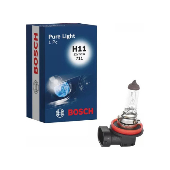 Ampolleta H11 Bosch Halogena 12volt 55w + Envio