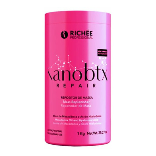 Nanobotox Richee Original 1 Kilo Mismo Activo Envase