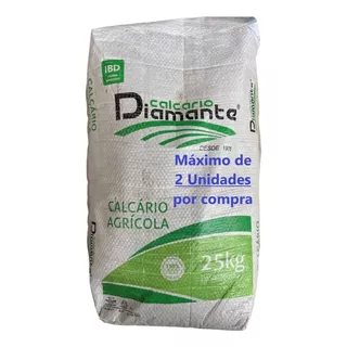 Calcário Dolomítico 25kg - Corretor Ph De Solos - Diamante