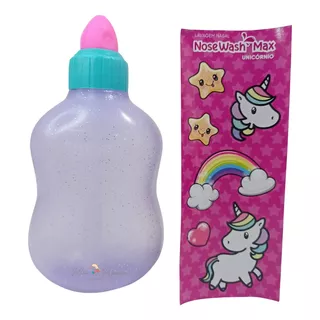 Lavador Nasal Do Unicórnio 240ml Nosewash Cor Unicórnio Lilás