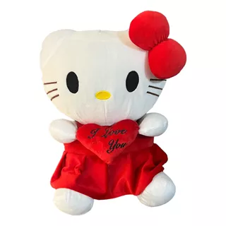 Hello Kitty Peluche Love Gigante 40 Cm Importado 