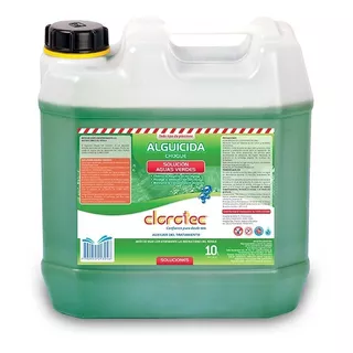 Alguicida Choque Agua Verde  Clorotec 10lts