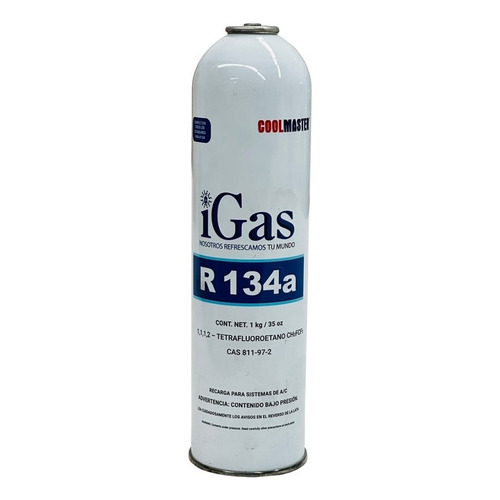 Gas Refrigerante R-134 Lata 1 Kg