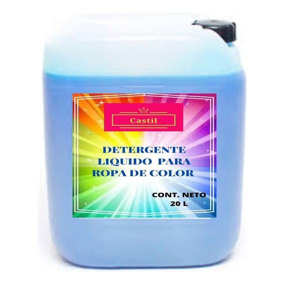 Detergente Liquido Ropa De Color 20 L