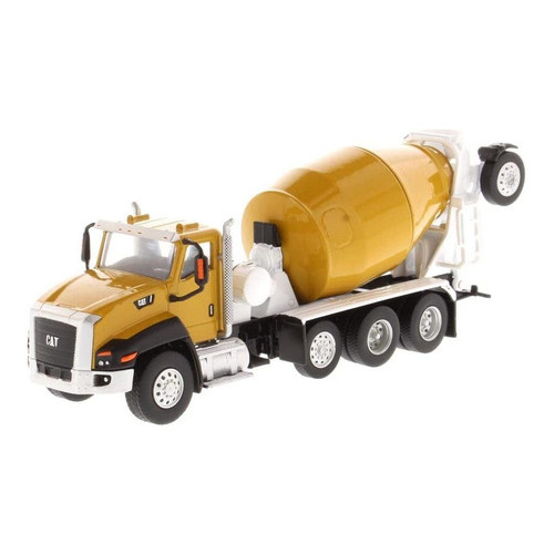 Camion Revolvedora De Concreto Cat Ct660 1:64 Diecast Master Color Amarillo