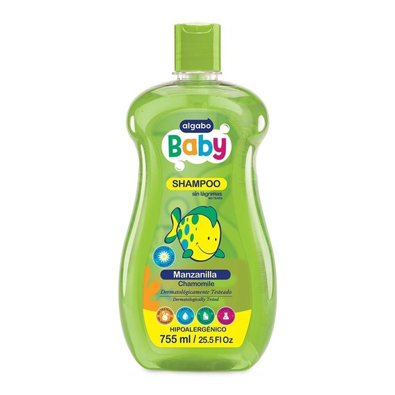 Caja X14 Baby Shampoo Manzanilla 755ml Bebé Kids Algabo