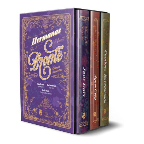 Obras Selectas De Las Hermanas Bronte - Box Set 3 Libros