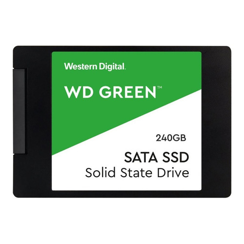 Disco sólido SSD interno Western Digital WD Green WDS240G2G0A 240GB verde