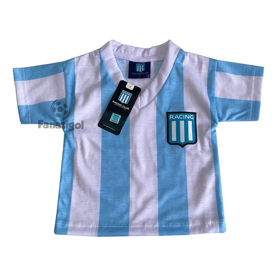 Remera Camiseta De Bebé Racing Club Oficial 