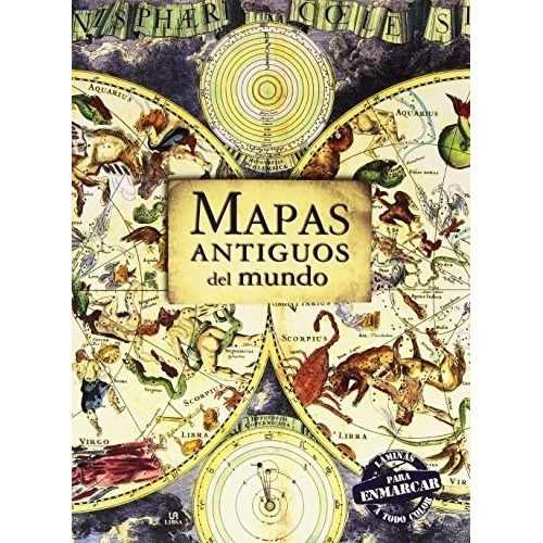 Mapas Antiguos Del Mundo + Laminas Para Enmarcar