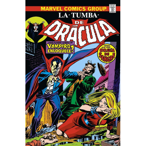 Biblioteca Drácula - La Tumba De Drácula # 04: ¡drácula Desatado!, De Chris Claremont. Editorial Panini Comics, Edición 1 En Español, 2020