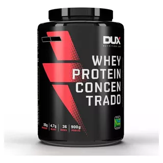 Whey Protein Concentrado 900g Chocolate Branco Dux Nutrition