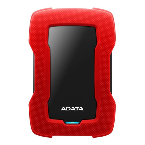 Disco duro externo Adata AHD330-2TU31 2TB rojo