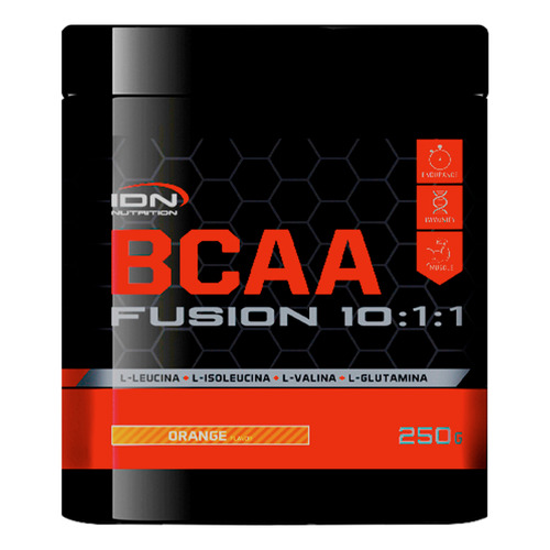Bcaa Fusion 10.1.1 Amino Idn Nutrition 260g Sabor Orange