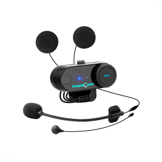 Intercomunicador Bluetooth T-com Vb 800mts Radio Fm Moto