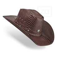 Chapeu Country Couro Preto Boiadeiro Texano Americano Cowboy Rodeio Chapéus Preto