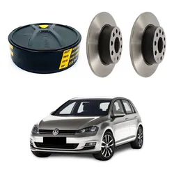  Disco Freio Traseiro Golf 1.4 2014 A 2019