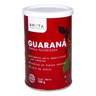 Guaraná 100gr Vegano Fuente De Energía Natural