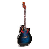 Guitarra Electroacustica Smiger Tipo Ovation C/accesorios