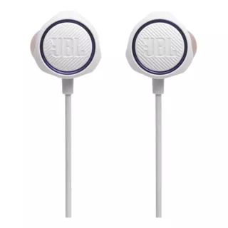 Fone De Ouvido In-ear Gamer Sem Fio Jbl Quantum 50 Jblquantum50 White