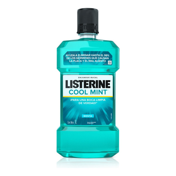 Enjuague Bucal Listerine Cool Mint Menta 1 L 