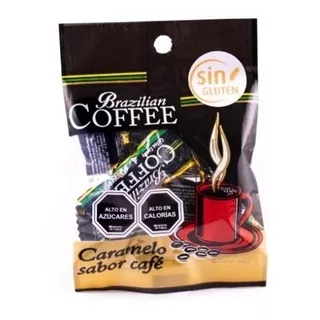 Dulces Brazilian Coffee Mini Caja Con 50 Bolsitas 22gr C/bol