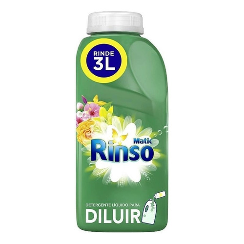 Detergente líquido para diluir Rinso 3 unidades de 500ml