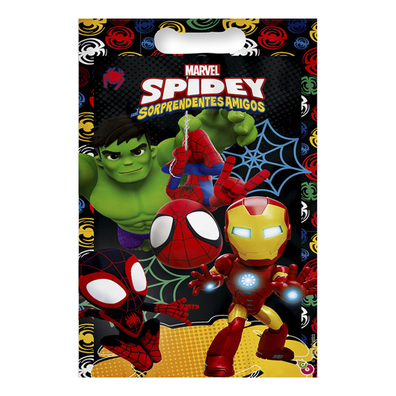 Pack X 10 Bolsas Sorpresitas Spidey Y Sus Amigos Cotillón