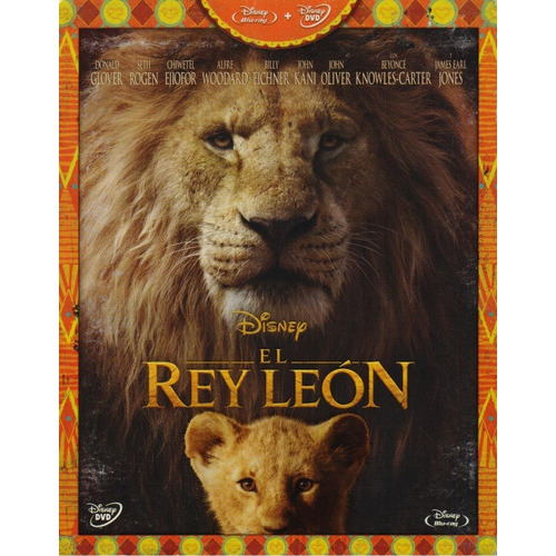 El Rey Leon 2019 Carlos Rivera Pelicula Blu-ray + Dvd