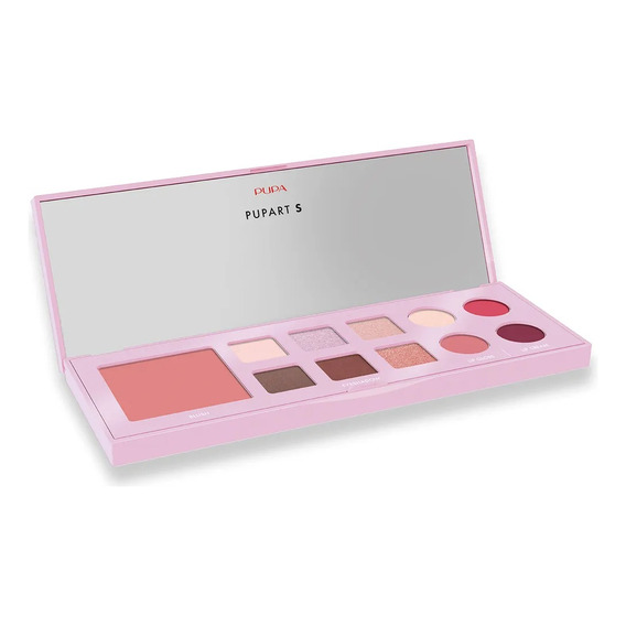 Paleta De Maquillaje Pupa Pupart S Rosa Rostro Labios Y Ojos