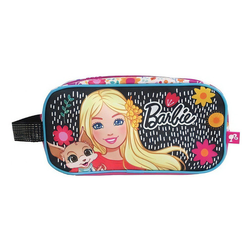 Estuche Doble Cierre Barbie Mattel