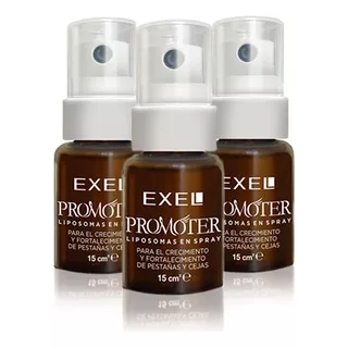 Promoter Spray Estimula Crecimiento Cejas Y Pestañas X3