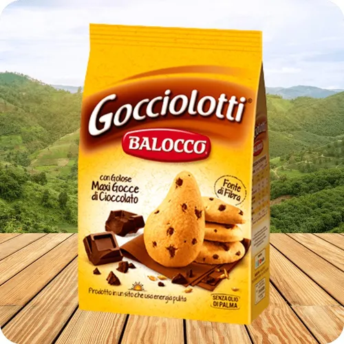 Gocciolotti Galleta Dulce Gotas De Chocolate Balocco 12x350g